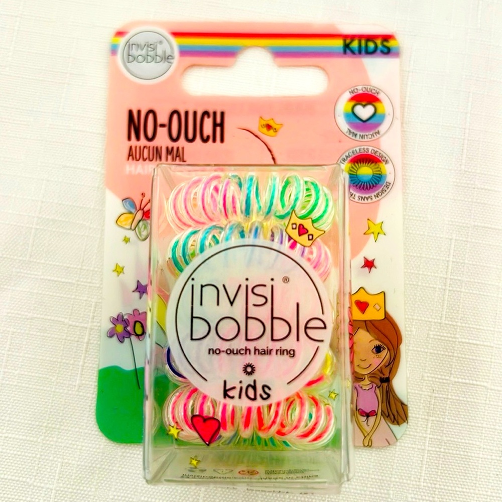 Invisibobble / 5~Ouch-less Colorful Hair Rings For Kids